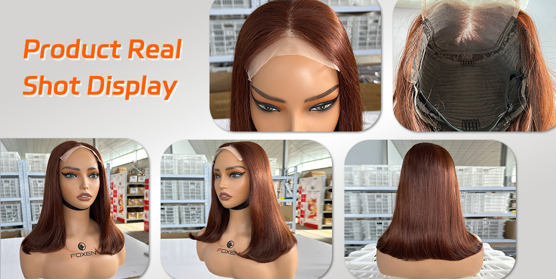 bob wig with bangs human hair