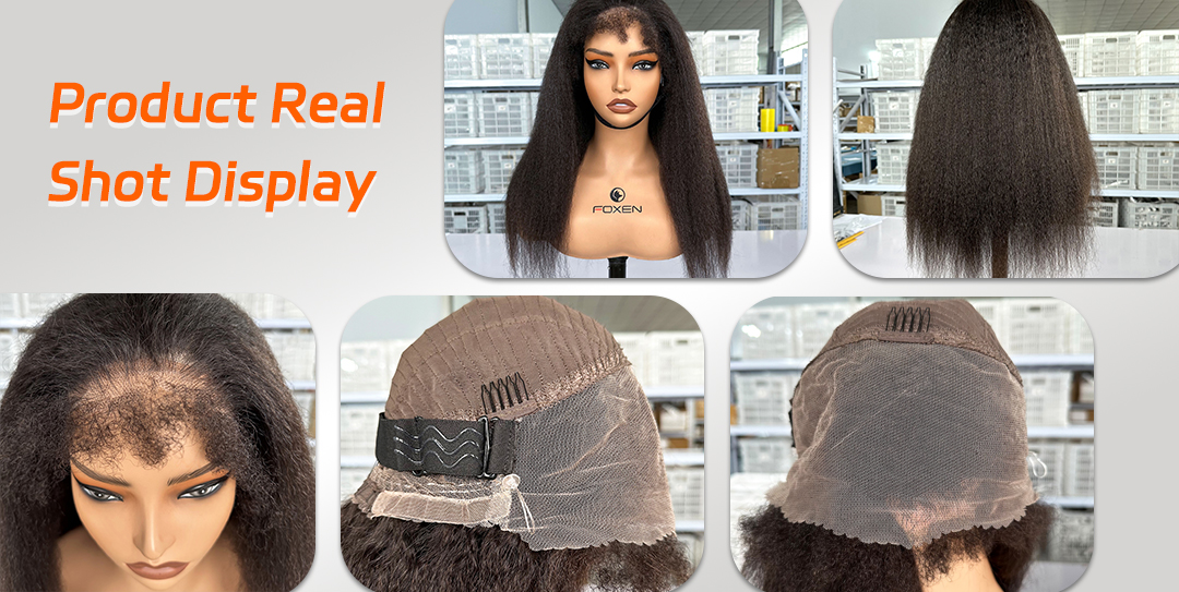 360 kinky straight wig