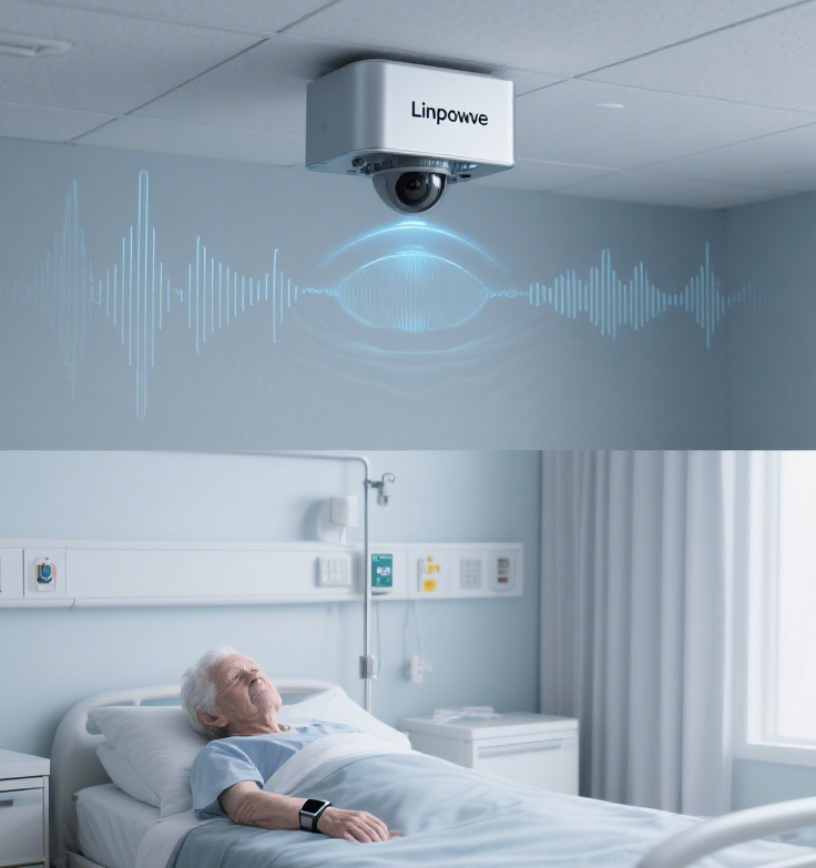 使用毫米波雷达进行非接触式人体检测：隐私、安全和健康