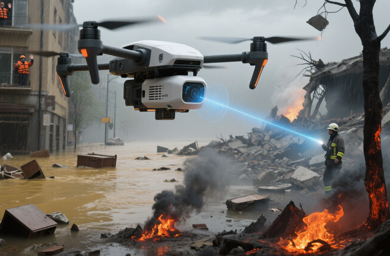 Radar de ondas milimétricas en drones para monitoreo de desastres: mejora de la seguridad y la eficiencia
