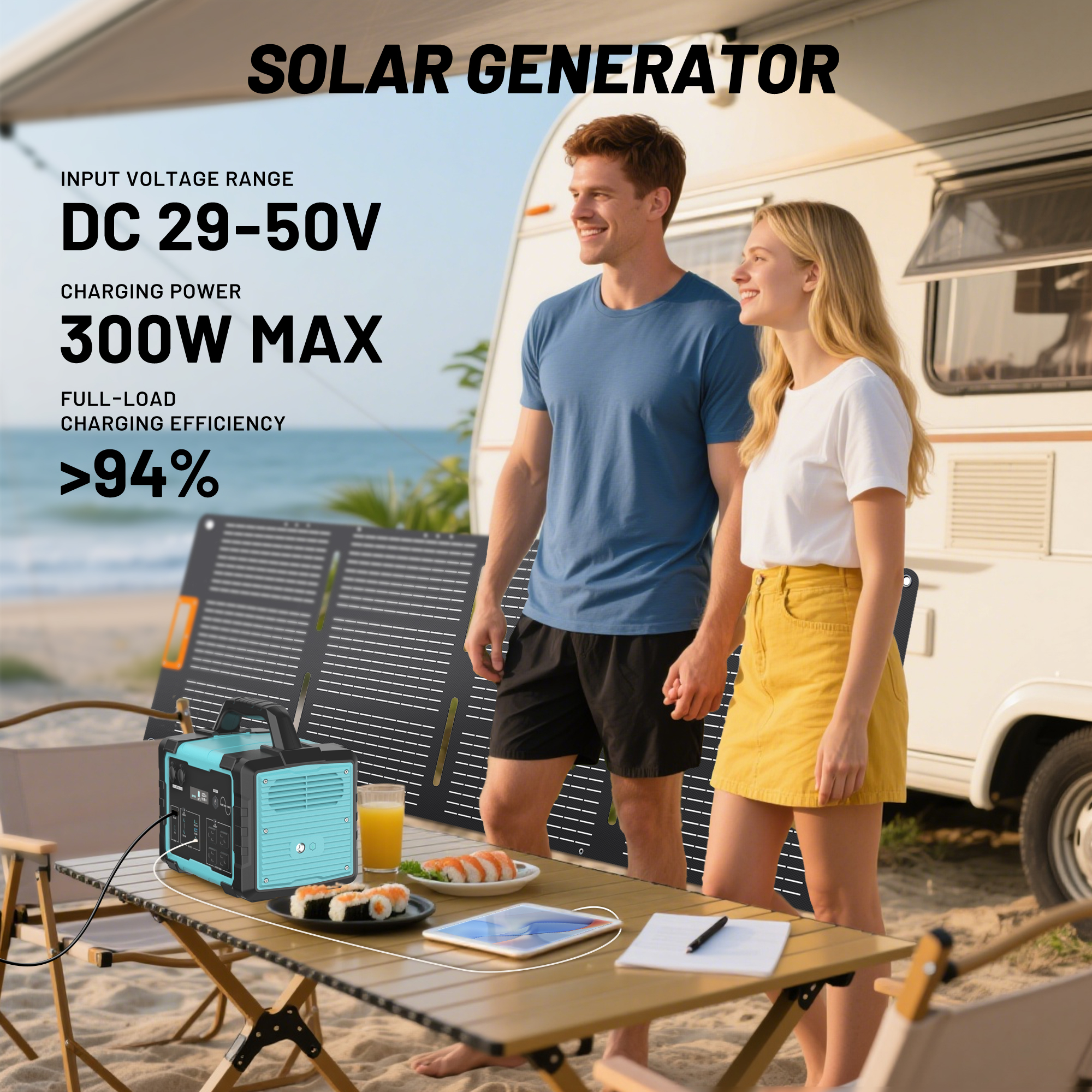Portable Outdoor Power Supply for Camping and Adventure