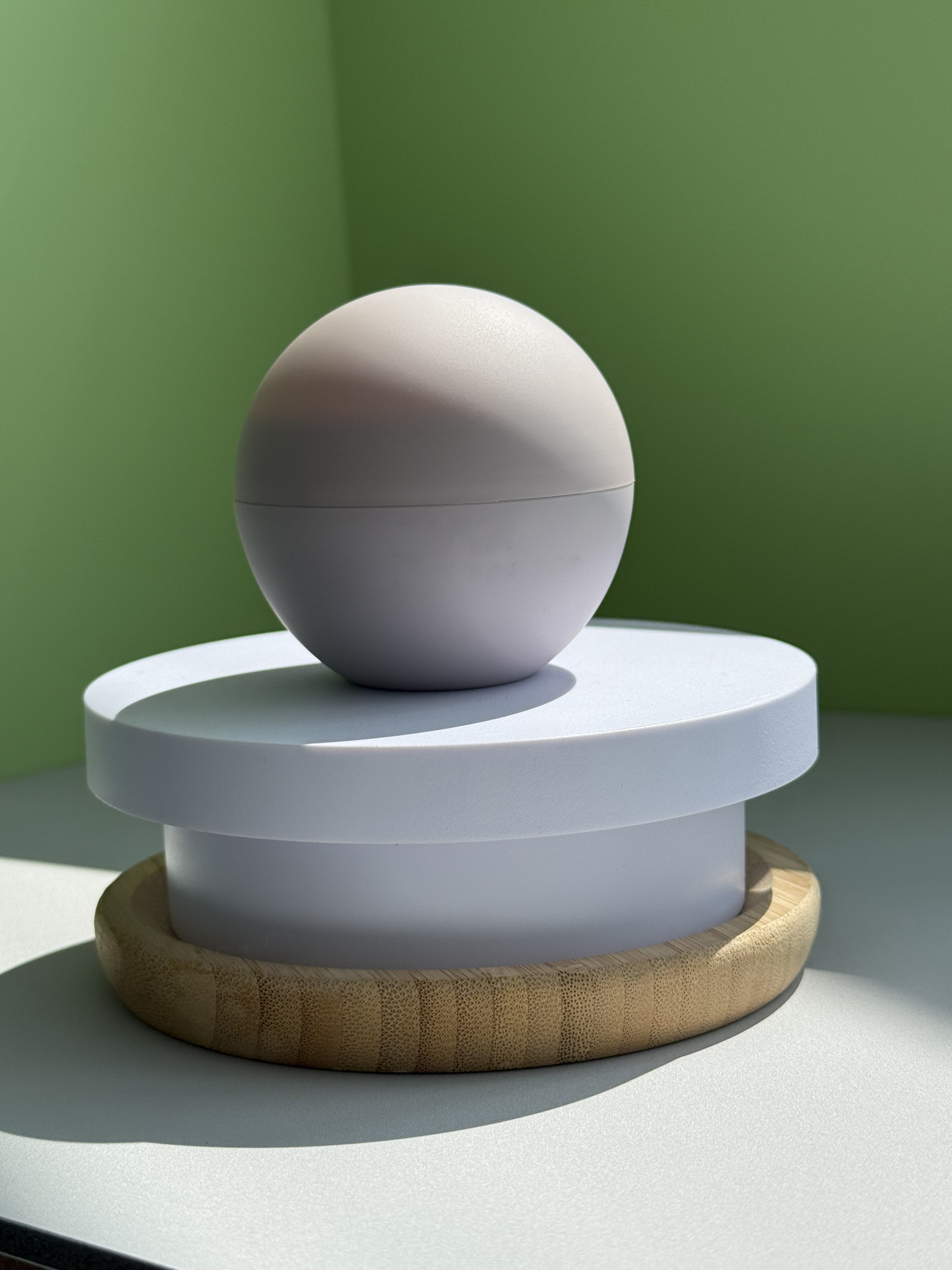 New spherical packaging material