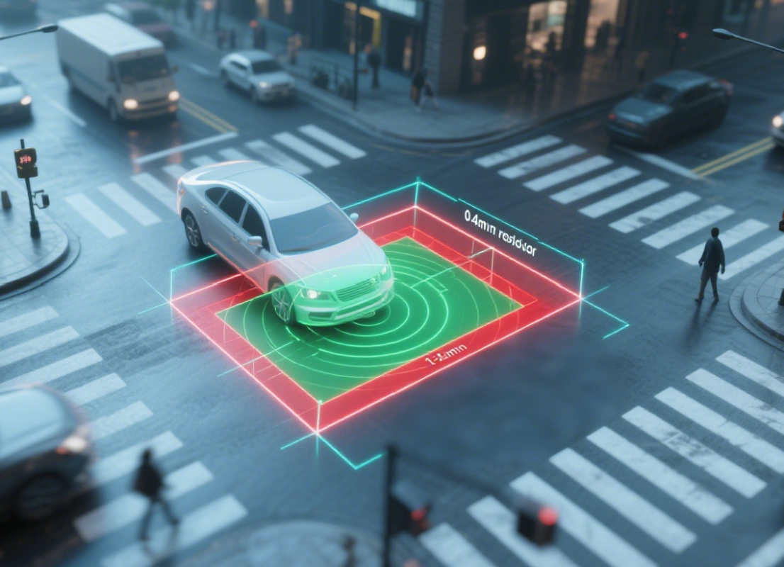 Por qué es importante la detección de 0,4 m: Eliminación de puntos ciegos en el tráfico inteligente con radar de ondas milimétricas