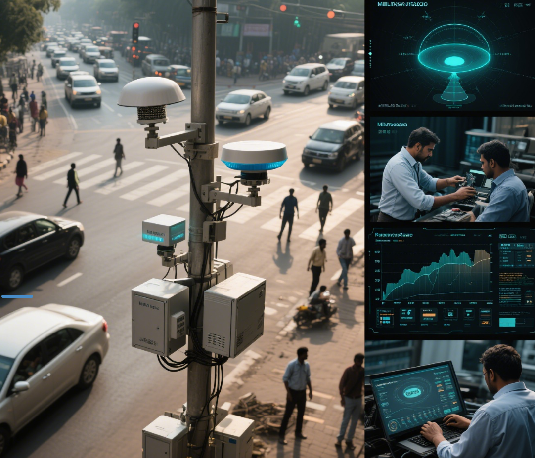 How Can Millimeter-Wave Radar Improve Smart Traffic Management in India?