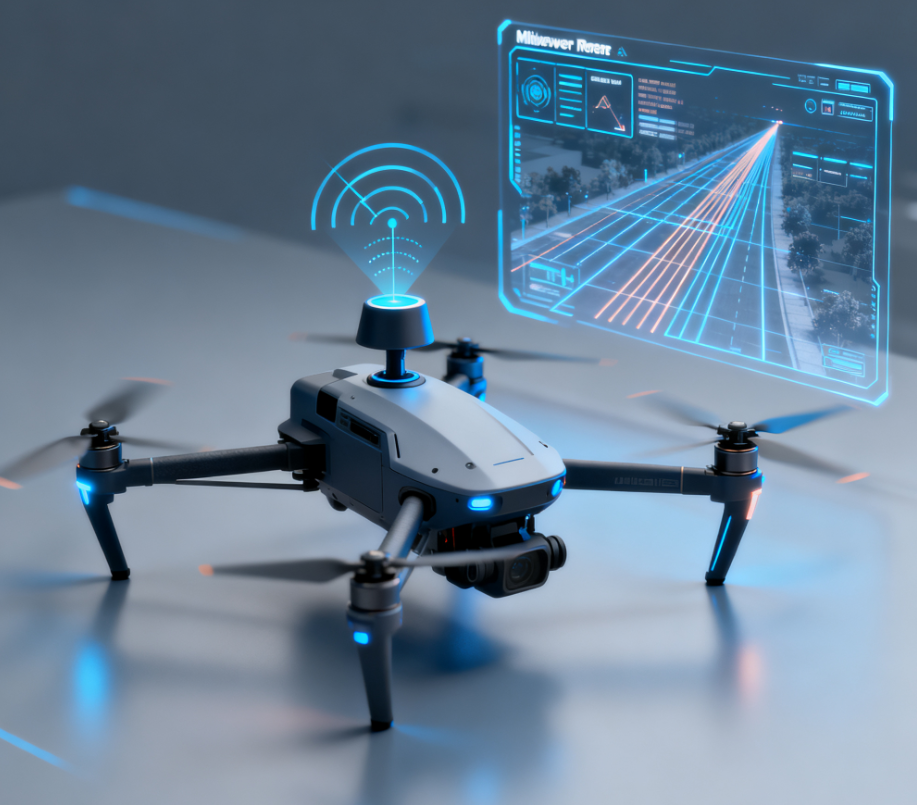 Why a High-Resolution mmWave Radar Is the Secret Behind Safe Drone Navigation