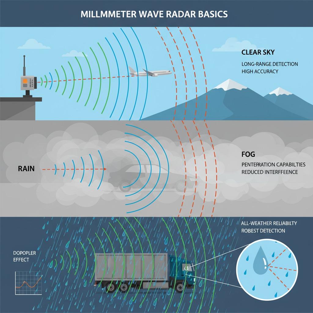 Millimeter Wave Radar, ADAS MMW Radar, Radar Antenna Design, Industrial Sensing with MMW Radar, Compact MMW Radar Module