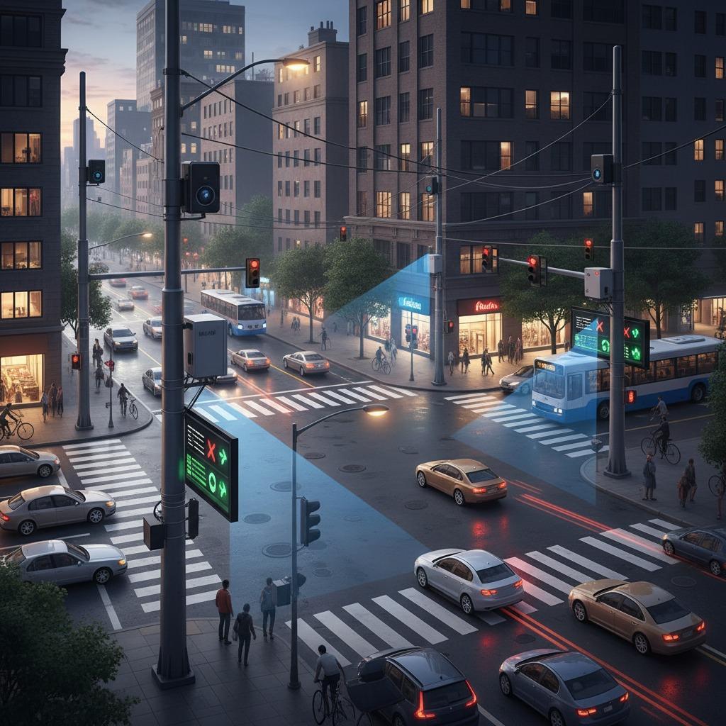 Traffic Monitoring Radar, Radar Traffic Management, Speed Detection Radar, Vehicle Radar Systems, Traffic Flow Analysis