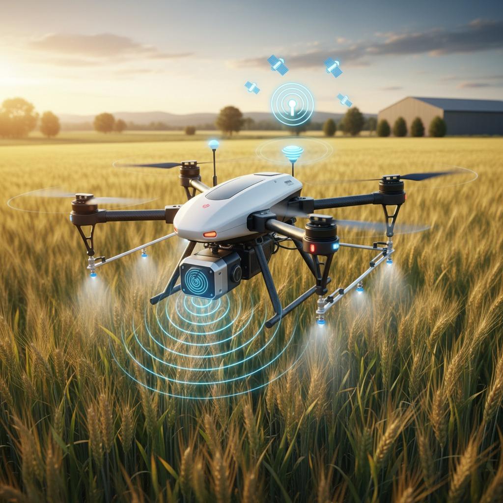 毫米波雷达、农业喷洒无人机、农业无人机、精准农业技术、农业雷达技术