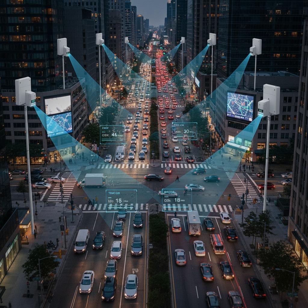 Millimeter-wave radar technology, traffic monitoring solutions, millimeter-wave radar applications, millimeter-wave radar for vehicle detection