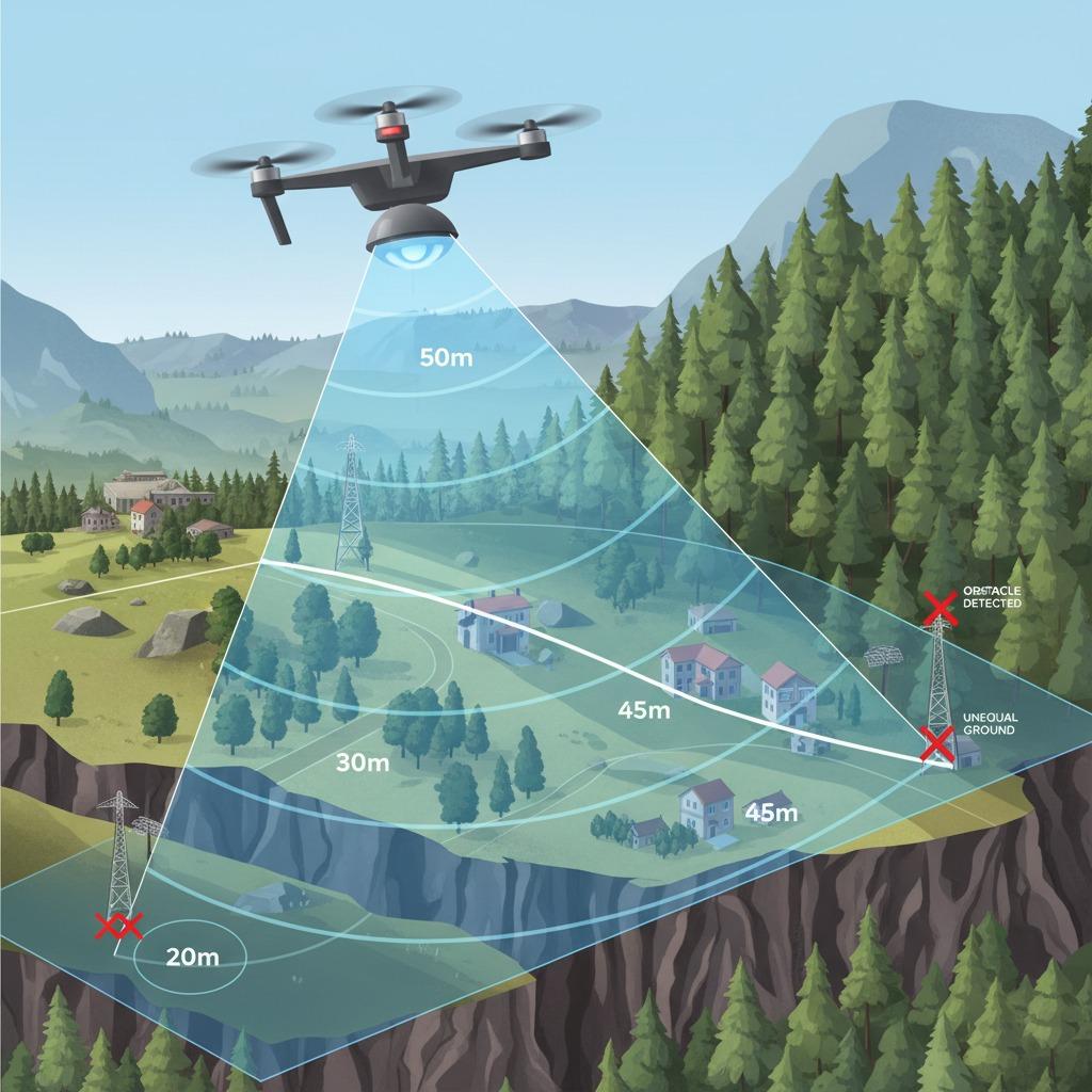 drone altitude radar sensor