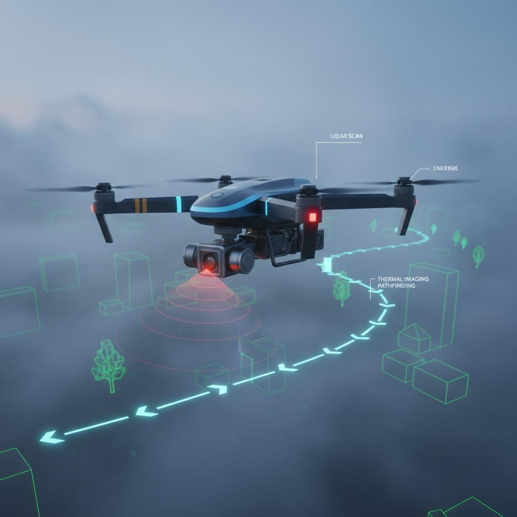 Low visibility navigation