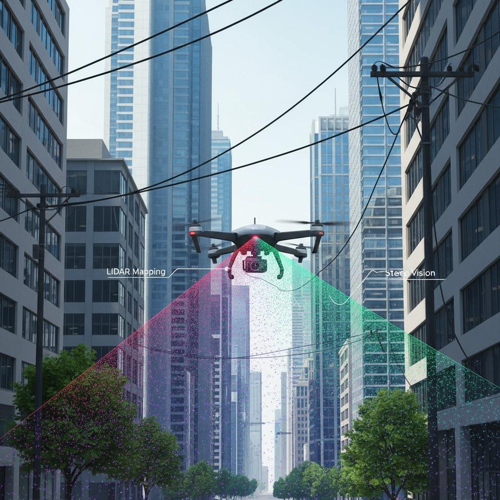 Low-altitude obstacle mapping