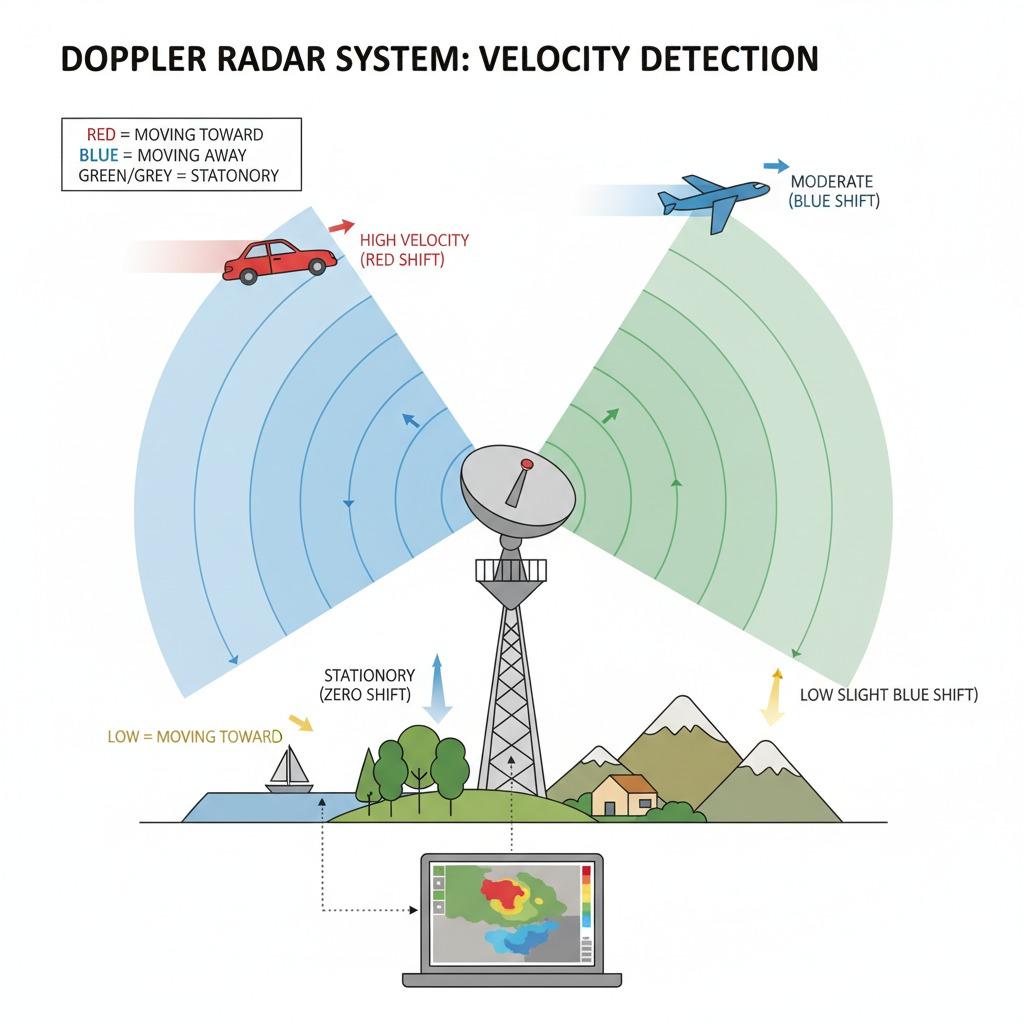 Doppler velocity detection