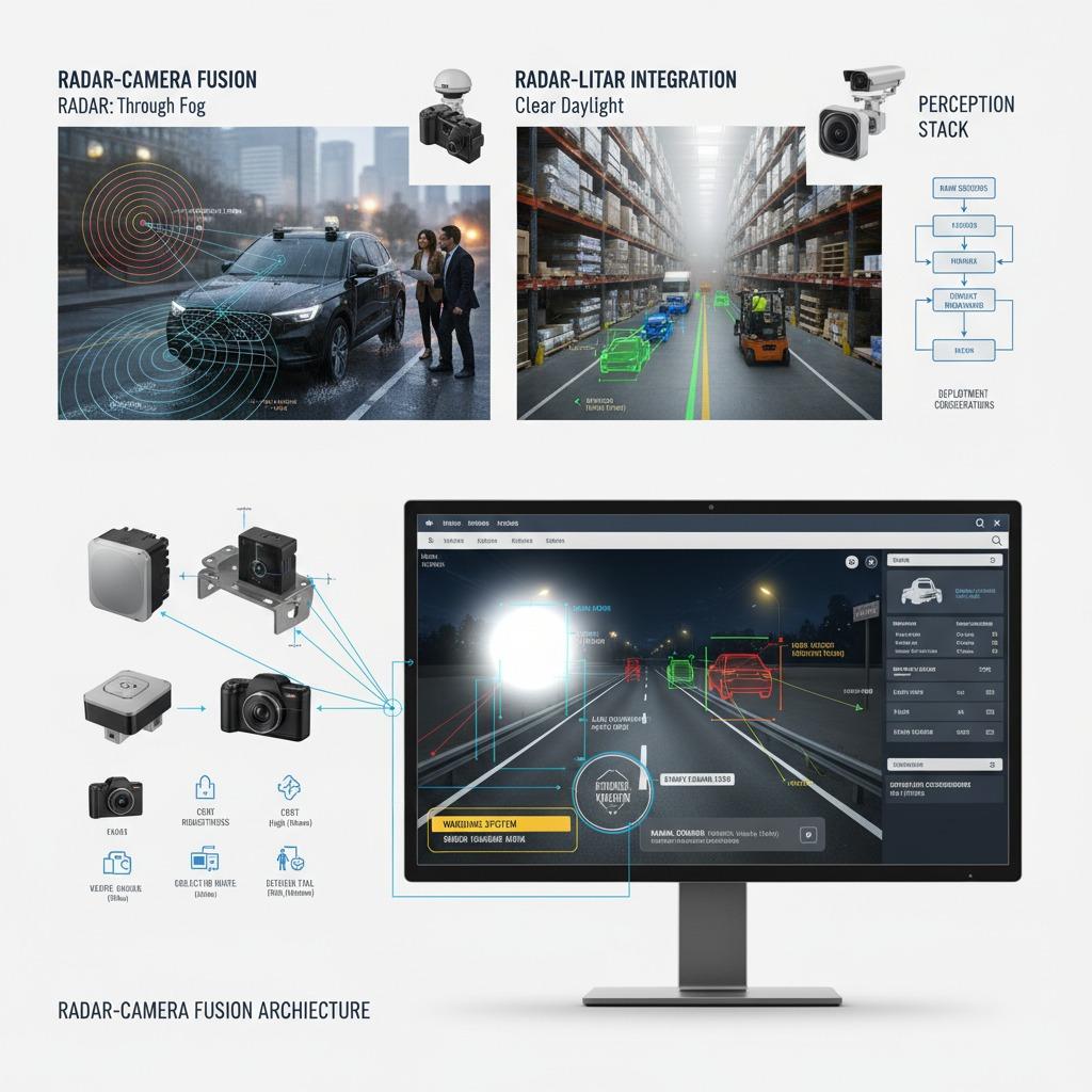 Radar-camera fusion
