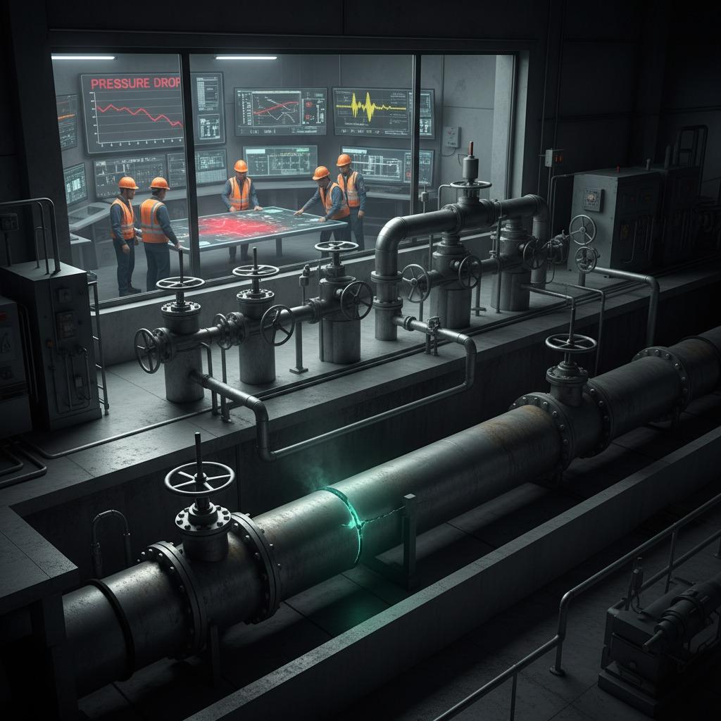Pipeline leakage detection