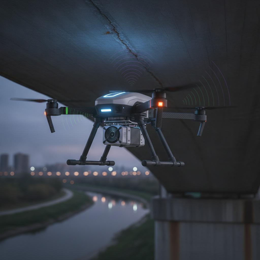 Terahertz radar for drone