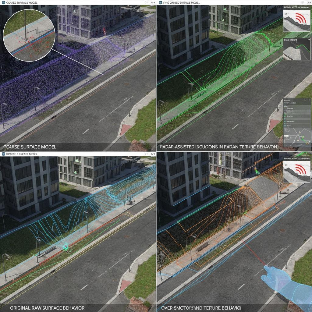Fine-grained surface mapping