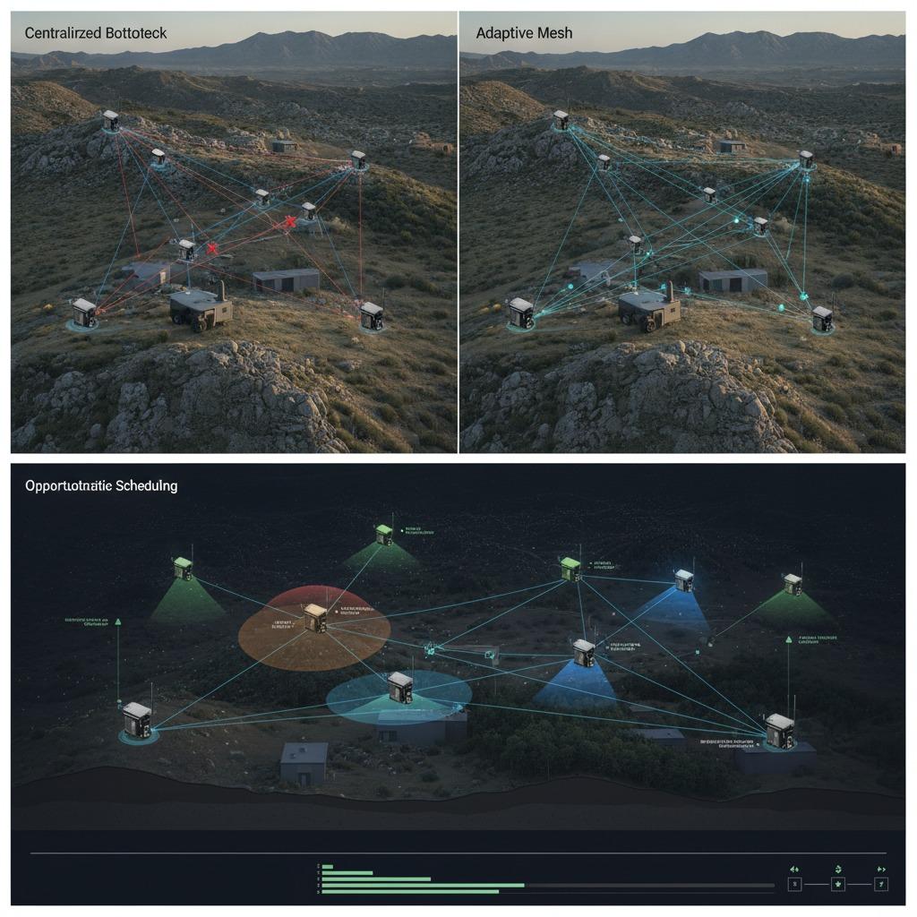 Network topology optimization